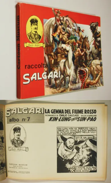 RACCOLTA ALBI SALGARI dal Albo N.1 al N.20 CARTOON MUSEUM Fumetti