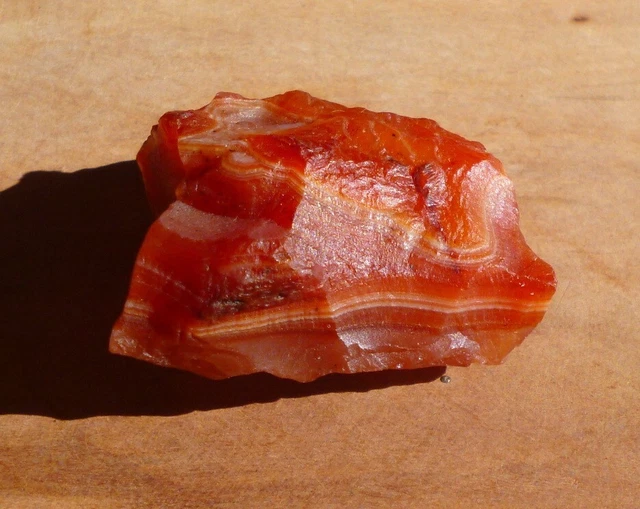 Lot De Cornaline Brute Naturelle - Pierre Orange Opaque - Vente En Vrac Au Poids