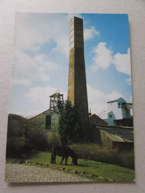 Caphouse Colliery Postcard Yorkshire Mining Museum The Wooden Head Gear Mine