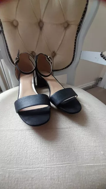 Ladies Black Dune Shoes Size 38. 5.