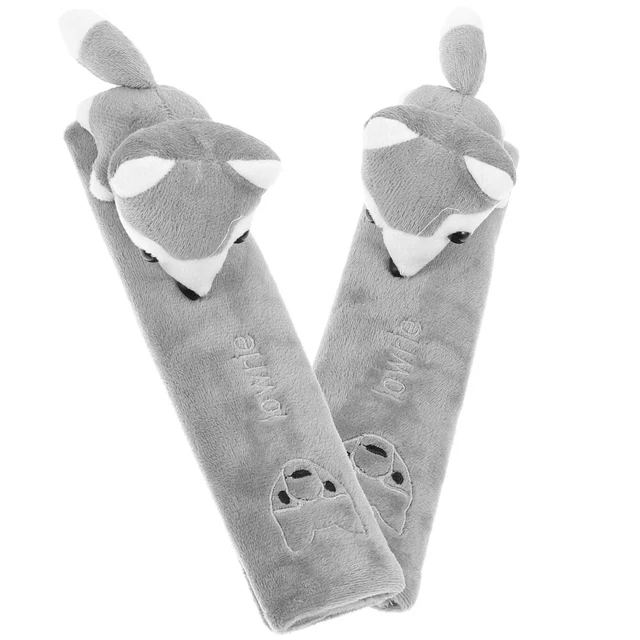 1 paio di copricinture di sicurezza cintura di sicurezza cuscino kawaii cinghia cintura protezioni
