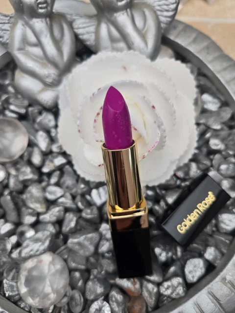 Rouge à Lèvres GOLDEN ROSE Vitamine E - Teinte 123 Cerise - 4.2gr - Sans Parabens, Longue Tenue