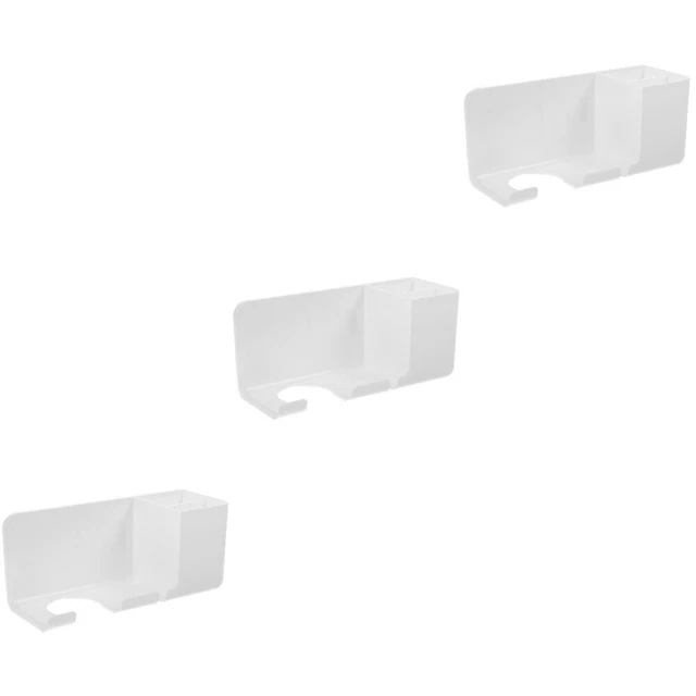 Asciugacapelli appendiasciugacapelli supporto in plastica supporto per utensili da parrucchiere Black Abs