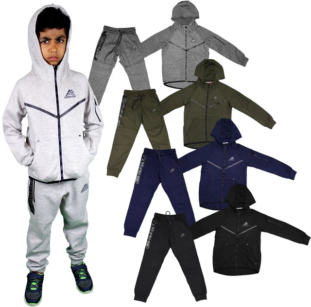 Tuta CLEARANCE RAGAZZI BAMBINI Designer SlimFit ibrida TECH WINDRUNNER £50
