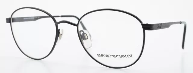 EMPORIO ARMANI Brille Mod. 046 706 Schwarz Matt Rund + Panto Klassisch Herren