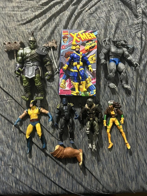 Marvel Legends, Toybiz, Diamond Select X-men/Marvel Lot, Baf Hulk,VHS Cyclops