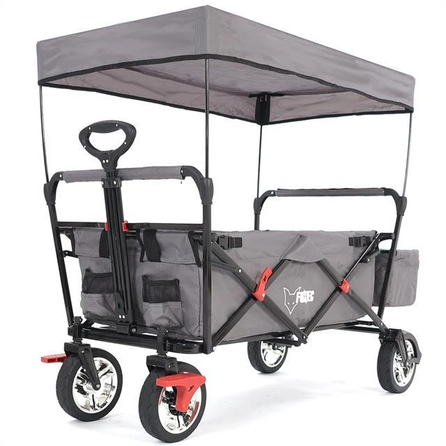 DMS® BOLLERWAGEN FALTBAR Dach Handwagen Klappbar Strandwagen Gerätewagen 356413375822