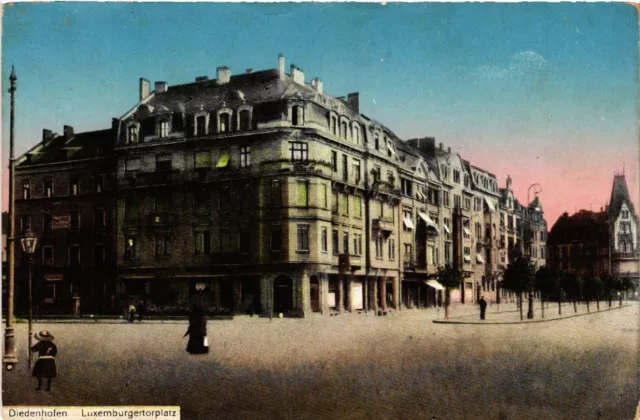 CPA AK DIEDENHOFEN Luxemburgertorplatz (454793)
