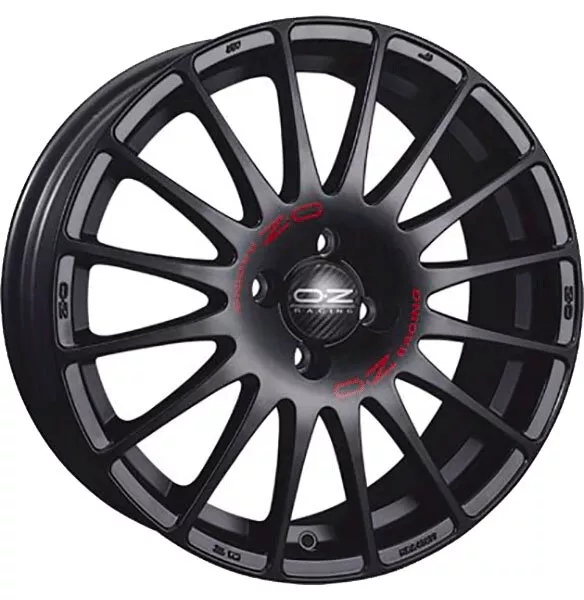 ALUFELGE OZ Racing SUPERTURISMO GT FUR ALFA ROMEO 7.5x17 5x108 MATT BLACK R UEZ