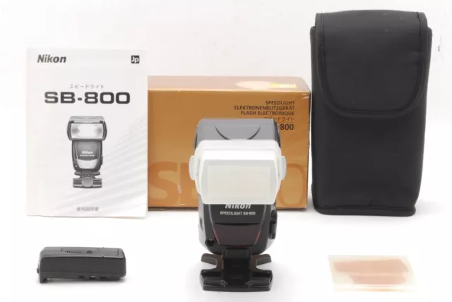 [MINT] Nikon Speedlight SB-800 SB800 Shoe Mount Flash SLR F5 F100 D300 TTL JAPAN