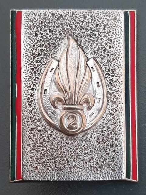 Insigne Original 13e DBLE Légion étrangère (Drago émail) - Très Bon état