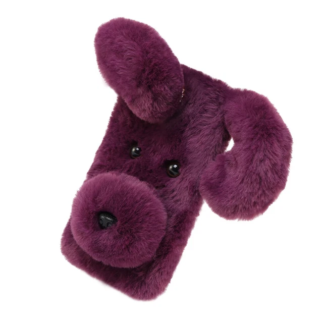 Coque pour téléphone à motifs en peluche douce Mignon Mode Hiver Garder 10
