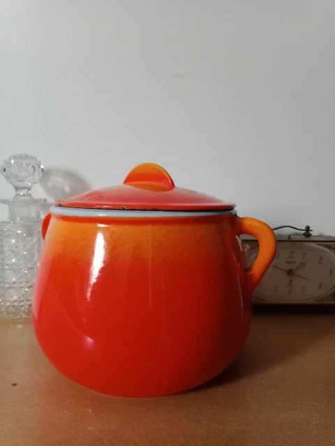 Le Creuset Caquelon en fonte émaillée 22 cm, 2,6 litres, Cerise, 20007220602460