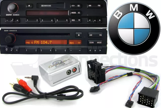 CTVBMX002 BMW Série 3 AUX adaptateur d'interface 1998-2002 E46 radio professionnelle iPhone