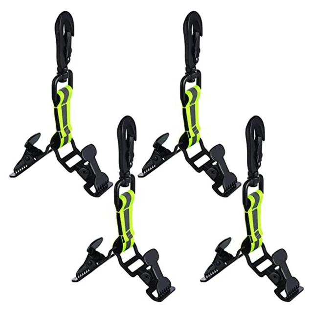 4pcs Fire Department Glove Tape Safety Glove Holder Glove Clips B1U5