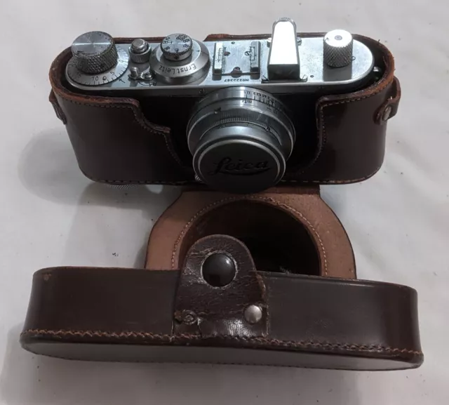 Vintage Leica 1 Standard 1939 w Summar 5cm f/2 lens