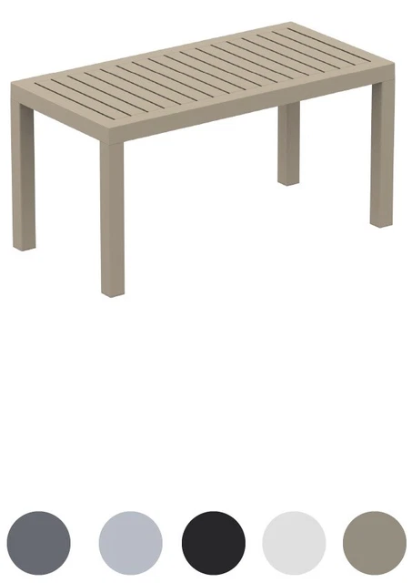 Outdoor-Tisch-Gartenmöbel Terasse Lounge Beistelltisch Balkon- versch. Farben