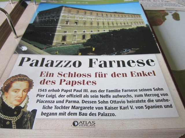 BURGEN UND SCHLÖSSER Italien Palazzo Farnese Piacenza EUR 3,80