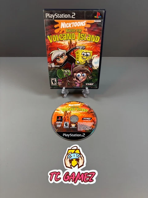 Fiche du jeu Nicktoons - Battle for Volcano Island sur Sony Playstation Fiche du jeu Nicktoons - Battle for Volcano Island sur Sony Playstation