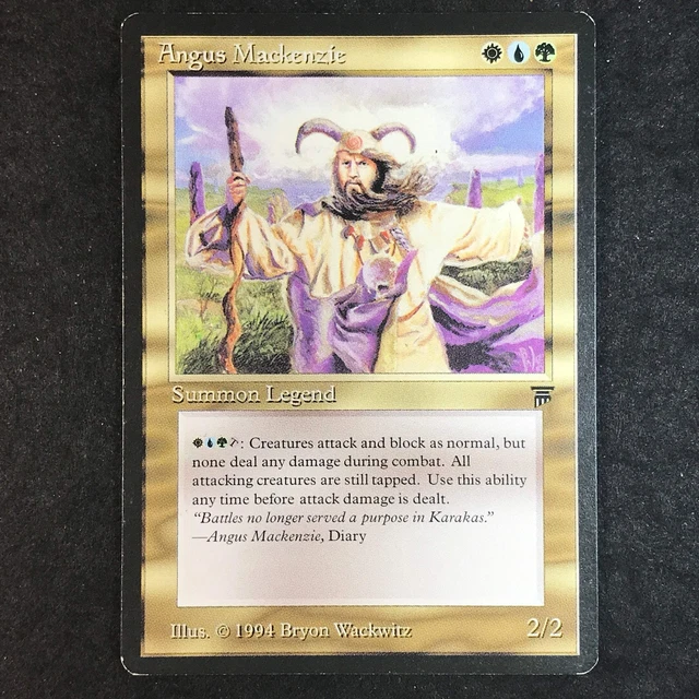 Angus Mackenzie Signed サインド 英語版 MTG Angus Mackenzie Signed サインド 英語版 MTG Angus Mackenzie