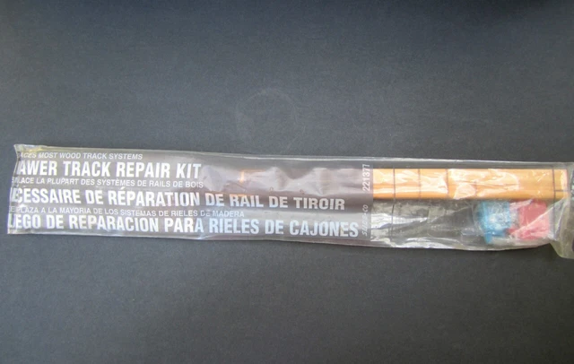 New Drawer Track Repair Kit
