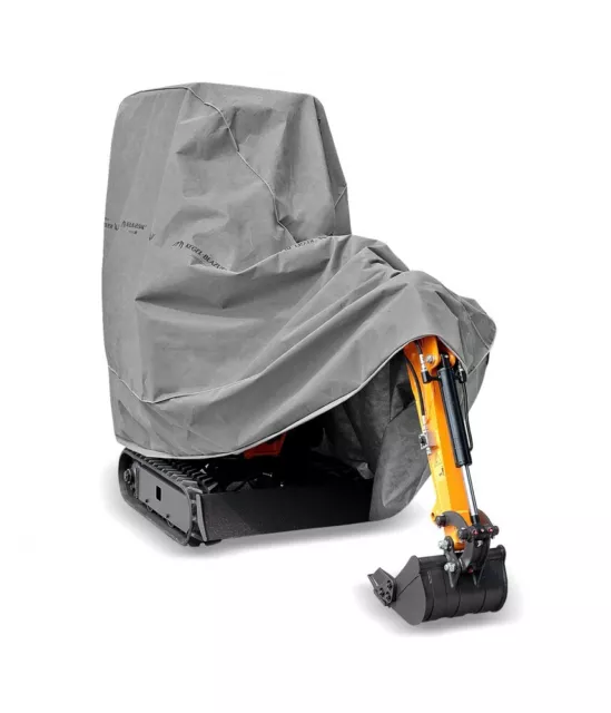 Baggerabdeckung Baggergarage Bâche Garage Plein Housse pour Voiture Mini Pelle M