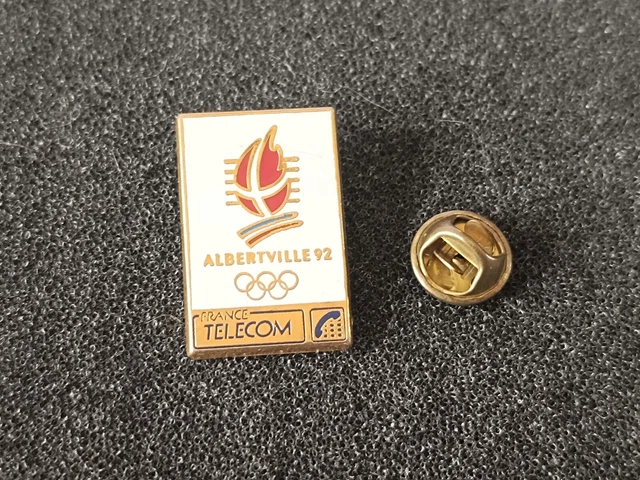 Pin's JO Albertville 92 – Émail – France La Poste – Occasion