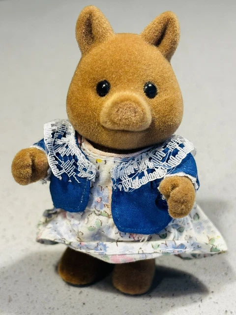 SYLVANIAN FAMILIES TRUFFLE Wild Boar Warthog Parent Mother Calico