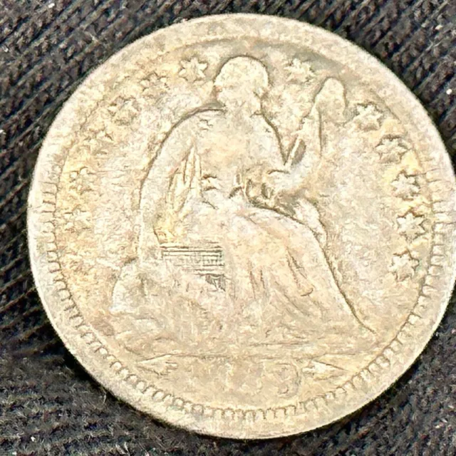 1853  (W/ Arrows) Seated Liberty Dime