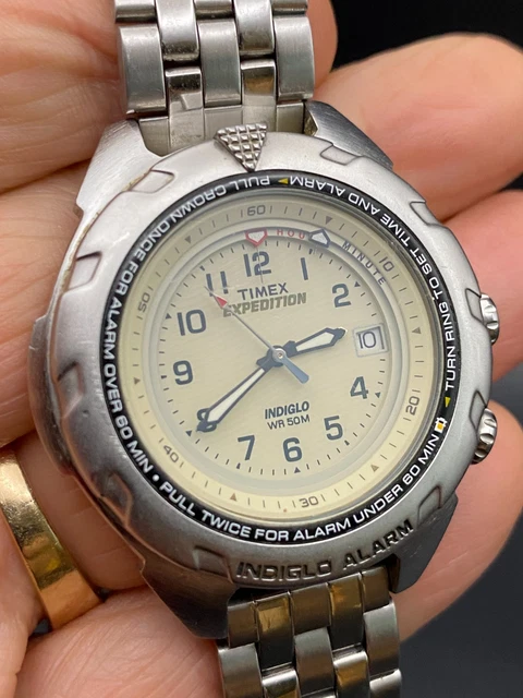 RELOJ HOMBRE TIMEX Expedition Analógico Fácil Set Alarma 40MM WR50