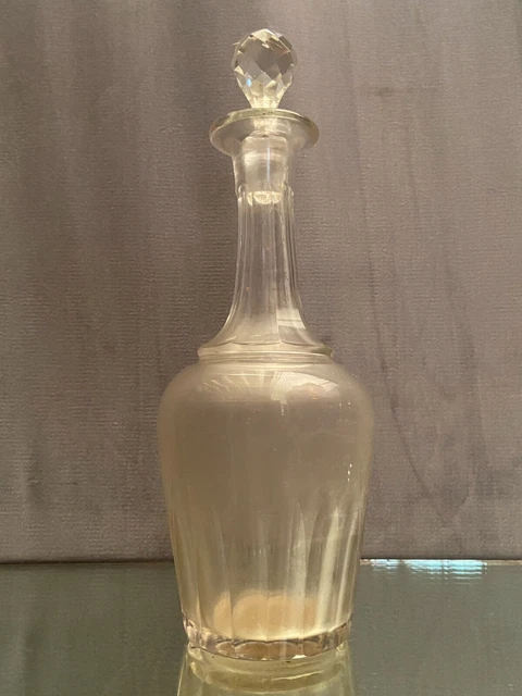 Carafe en cristal taillé XIXe Napoléon III