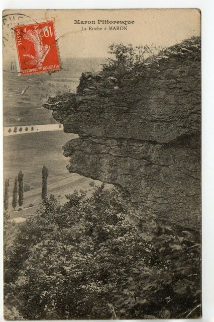 MARON - Meurthe and Moselle - CPA 54 - the rock