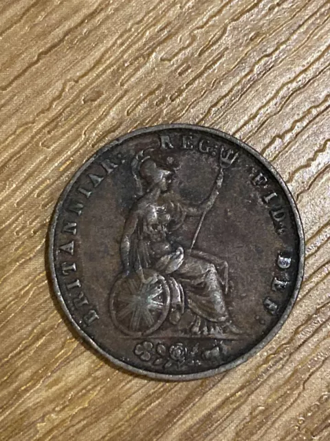 1853 Victoria Half Penny