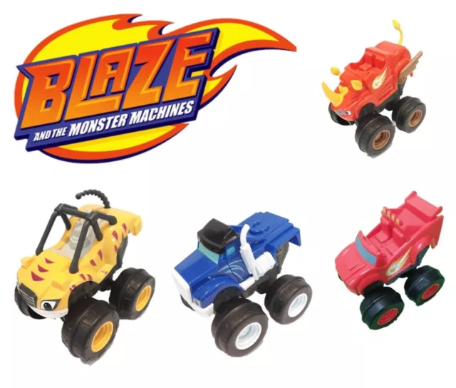 Carro Blaze Monster Machines - Blaze Tape 11cm Fisher Price