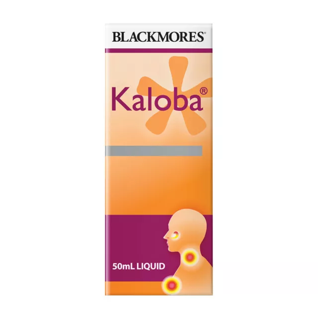 3 x 50ml Blackmores Kaloba ( for acute bronchitis & sinusitis )