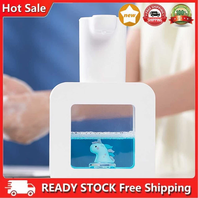 Carino dispenser sapone liquido per animali domestici cartone animato macchina sapone liquido per lavabo hotel