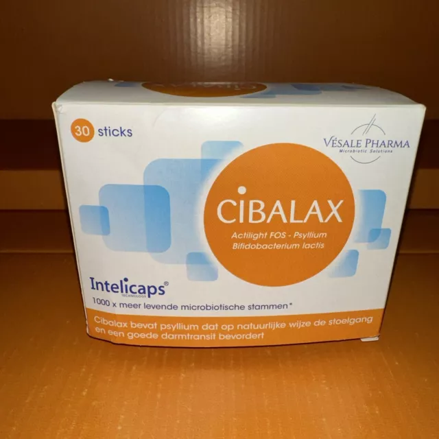 Cibalax 30 Sticks aide naturellement au transit intestinal