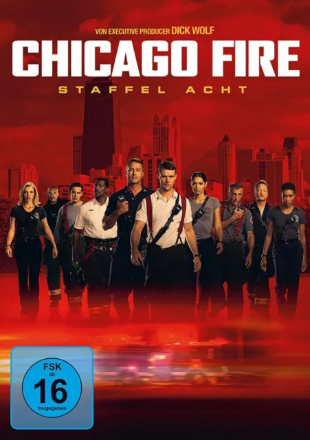 Chicago Fire - Die komplette Season/Staffel 8 # 6-DVD-BOX-NEU