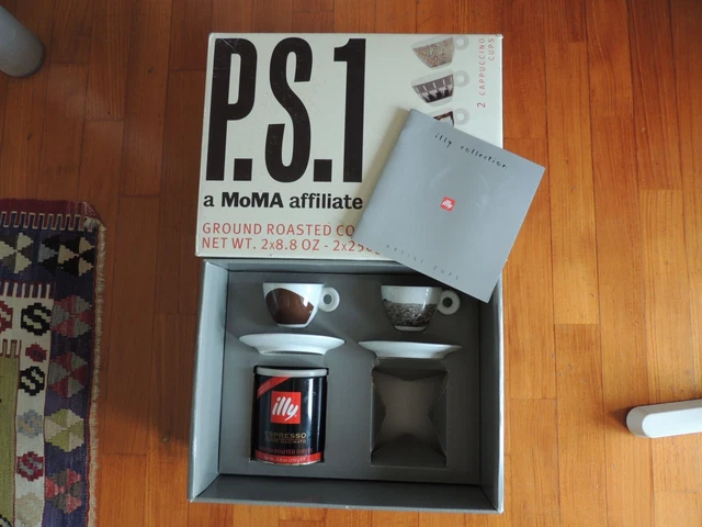 ILLY TAZZINE PS1-2 tazze cappuccino completa con scatola