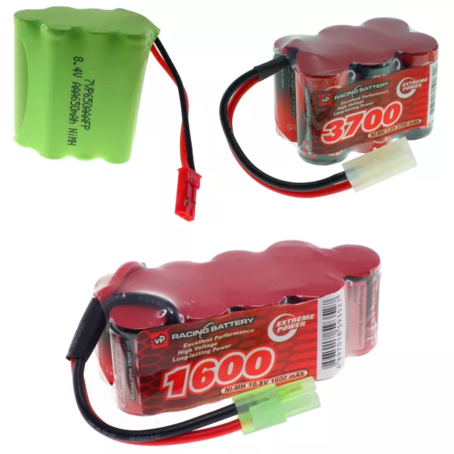 7.2v 8.4v 9.6v 10.8v VapexTech NiMH Flight RC Battery Pack with custom connector