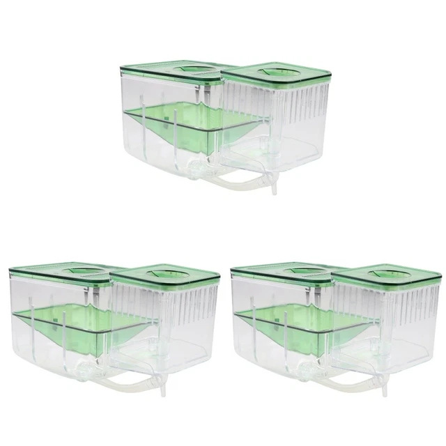 3 pcs Aquarium Hatchery Incubator Fish Tank Accessories 10 Gallon Fish Tank Lid