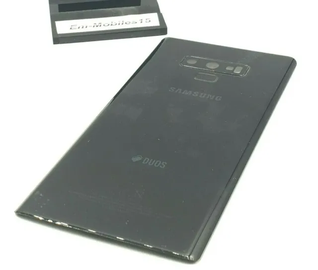 Original Samsung Galaxy Note 9 DUOS SM-N960 Akkudeckel Backcover  Schwarz B
