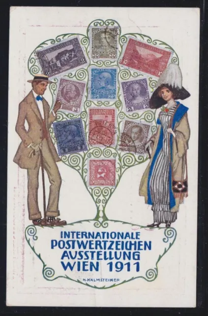 Österreich Postkarte WIPA 1911 -74681