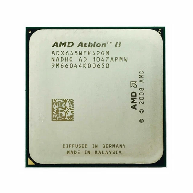 AMD ATHLON II X4 645 CPU Quad-Core 3.1 GHz 2M Socket AM3 Processors EUR ...