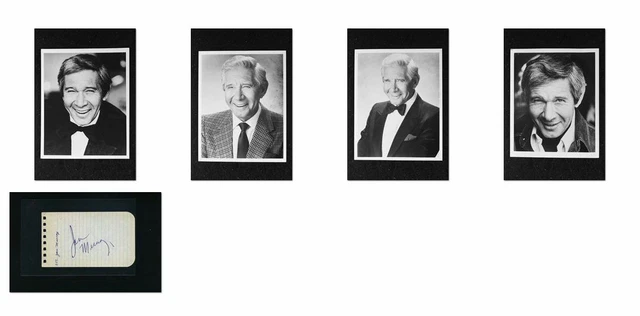 Jan Murray - Signed Autograph and Headshot Photo set - comedian