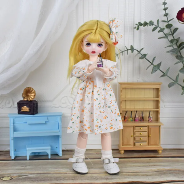 Bambola bambini per ragazze 30 cm bambole BJD principessa 12 pollici donna con vestiti giocattoli fai da te 10