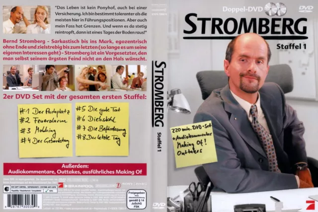 STROMBERG --- Staffel 1 --- Doppel-DVD --- alle 8 Episoden --- Kult-TV ---