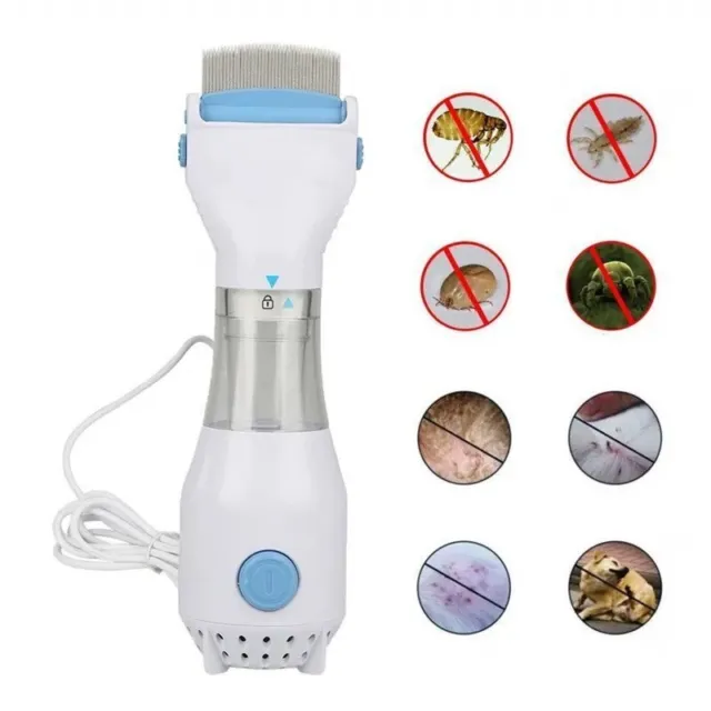 Capture Trap Head Lice and Eggs Remover hair V-Comb | Vacuums Machine for Lice