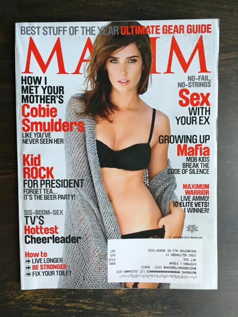 Maxim Magazine December  2010 Cobie Smulders - Kid Rock - Aly Michalka - 623