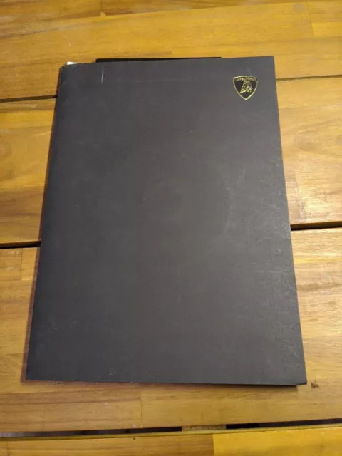 2005 Lamborghini Portfolio Catalog And CD